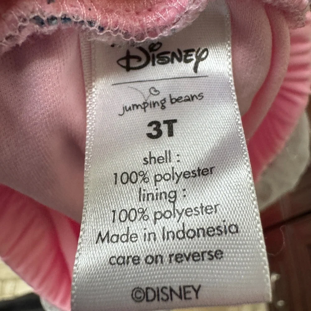 NWOT Disney Jumping Beans 3T Girls Princess Pink Jasmine Ariel Rapunzel Skirt